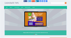 Desktop Screenshot of cashcratetips.us